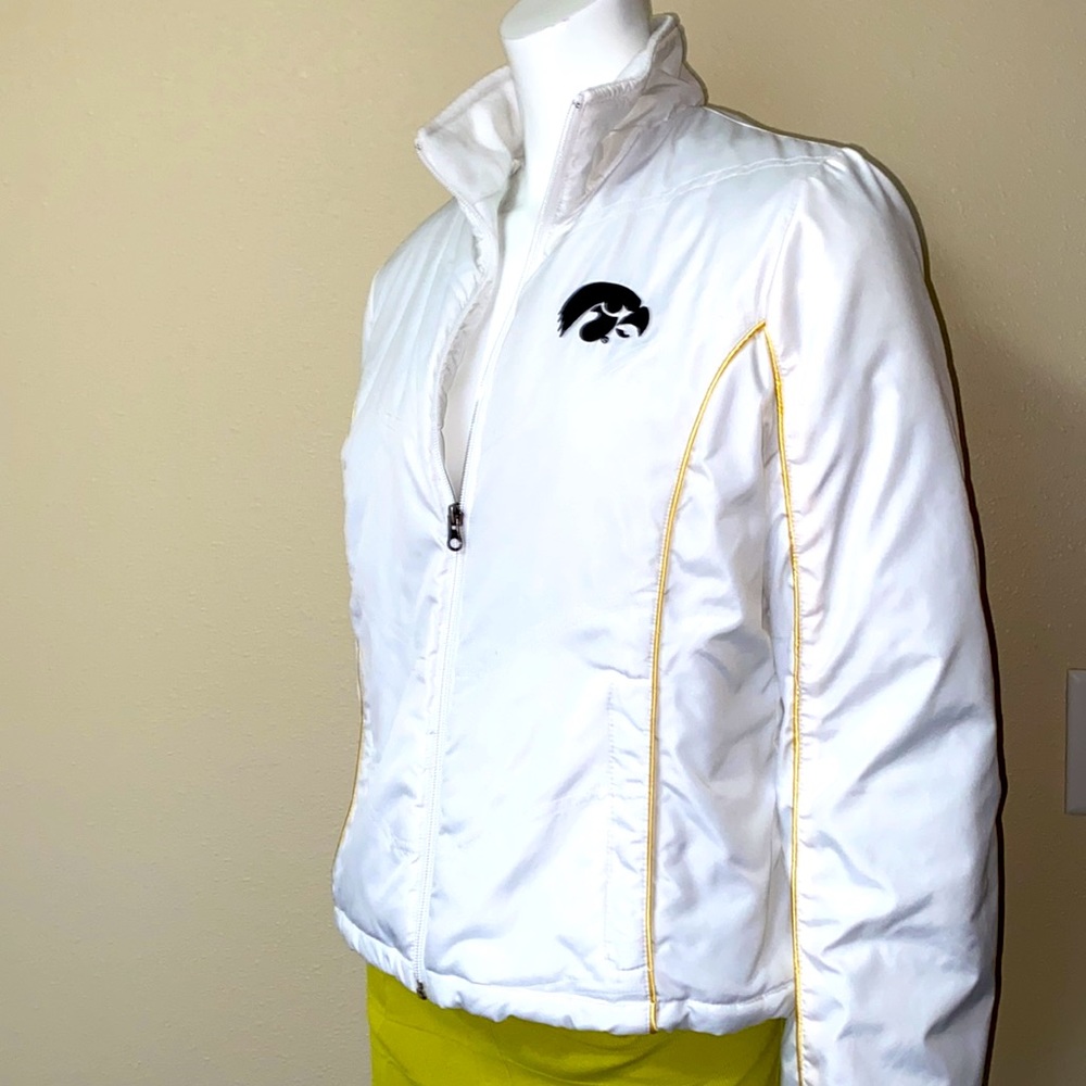 Hawkeyes white jacket size S